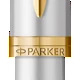 Луксозна писалка Parker Meridian Core – Chrome GT (Fountain Pen) 